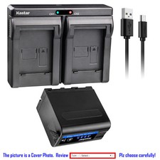 Kastar F980 Battery Dual Charger for Sony NP-F960 Sony CCD-TR3100 CCD-TR3200
