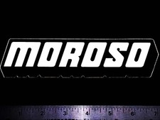 MOROSO - Decalcomania/adesivo racing originale vintage anni 70 - misura 7 pollici NHRA
