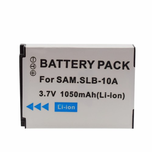 Batterie pour appareil photo numérique SLB-10A Samsung P800 P1000 P1200 PL50 PL51 PL55 - Photo 2/8