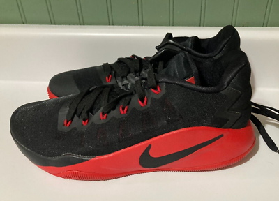 Size Nike ZOOM Hyperdunk 2016 Low Black Red 844363-060 Never