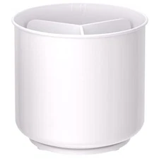 Extra Large Rotating Utensil Holder with Removable Divider Kitchen Utensils Rack