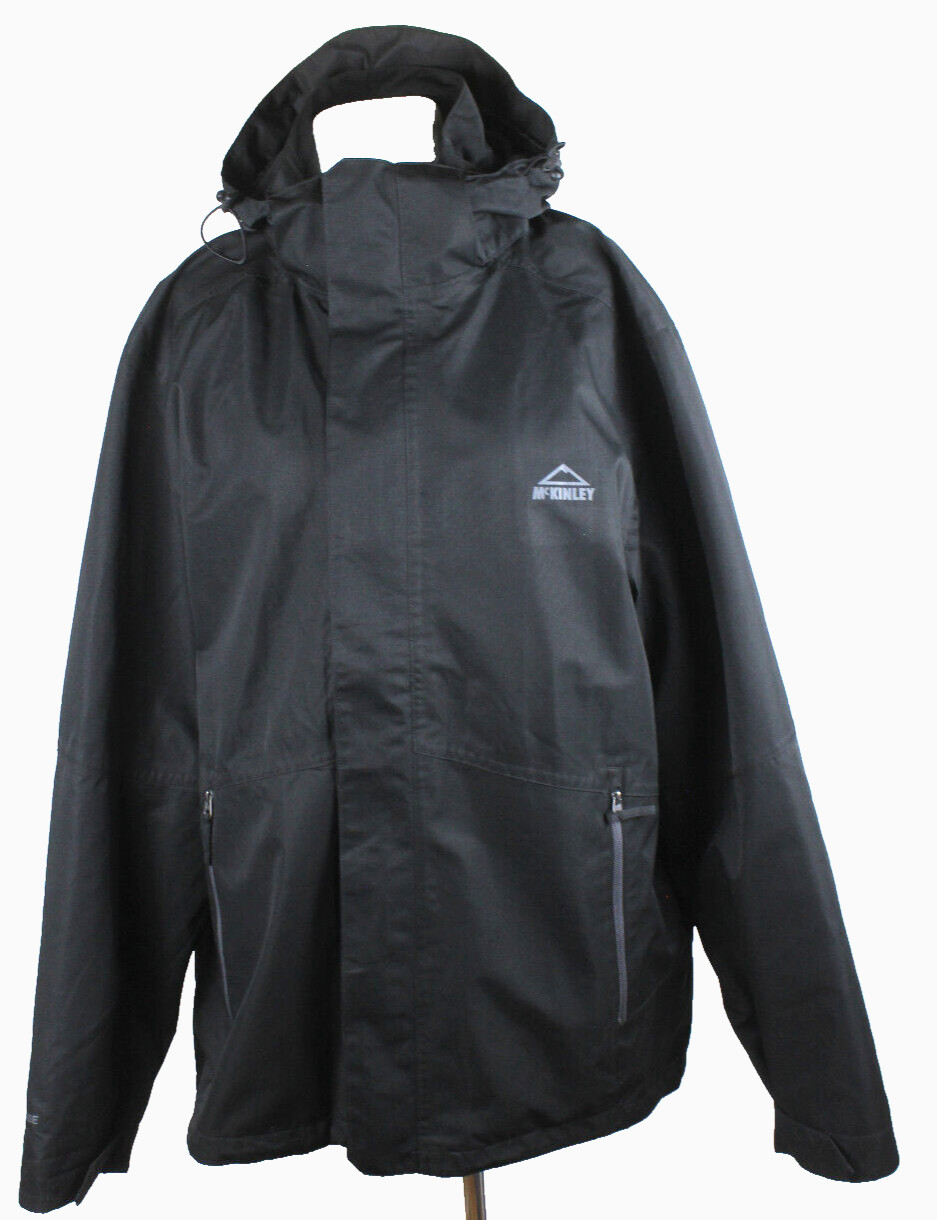 McKINLEY Zip En Chaqueta de Lluvia de Exterior, Hombre Gr.58, Muy Buen Estado