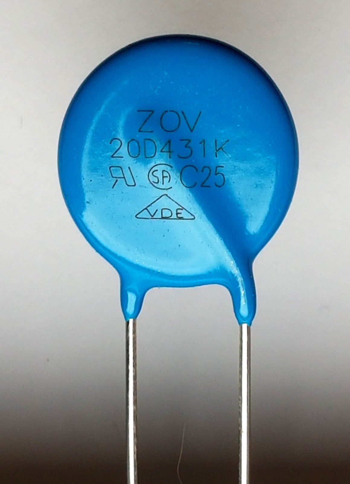 20D431K METAL OXIDE VARISTOR, EMC SUPPRESSION, ZOV 20D431Kref802 eBay