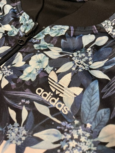 ADIDAS FIREBIRD Anzug Jacke Hose Damen Bunt Blumen Muster Gr. 38 Retro Vintage - Bild 6 von 24
