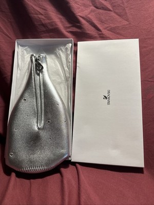 Swarovski Crystal Champagne Wine Bottle Holder Cooler Silver 5231602
