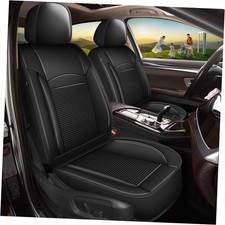 Seat Covers Fit for Hyundai Tucson 2010-2024 2025 2026: 5PCS Full Set 015-Black