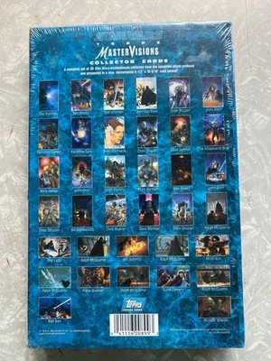 Star Wars Topps Master Visions Complete Set 36 Collector Art Cards