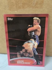 Jack Swagger - 2012 Topps WWE Red #61 - wrestling card