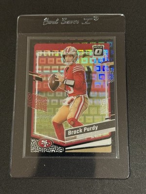 23 Panini Contenders Optic Brock Purdy Black Pandora /25