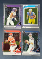 2024 Clearly Donruss Football BASE with Rated Rookies You Pick - 2 Card Minimum