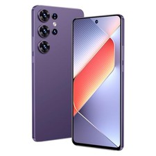 4G Lte Android phone, 3GB  128GB memory, 6.56inch HD Display, Dual B25 PURPLE