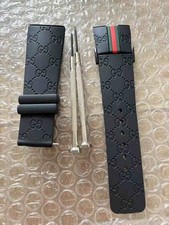 Gucci Black Rubber Wristwatch Bands for sale | eBay