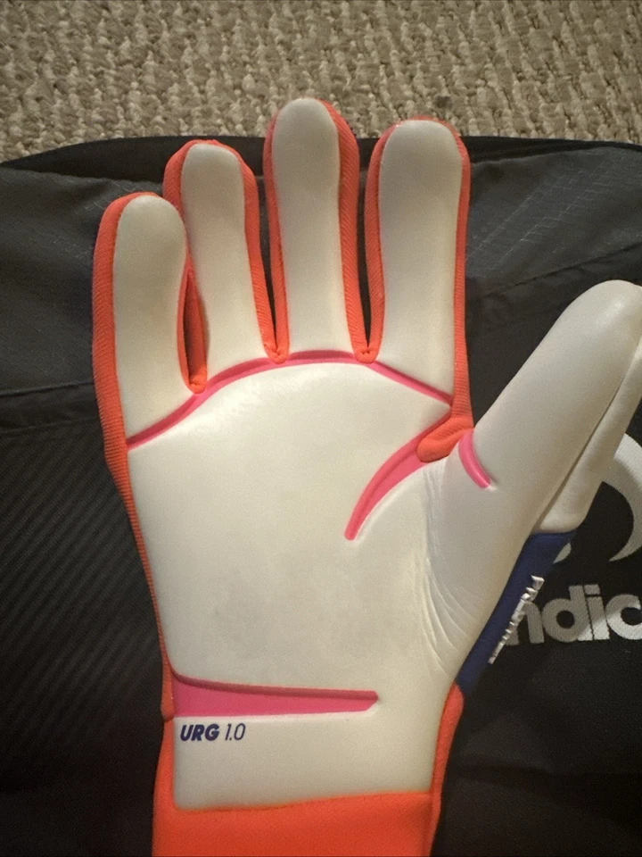 Adidas Predator GL Pro Fingersave PROMO Goalkeeper Gloves Sz 10.5 FREE GLOVE BAG - Image 4 of 4