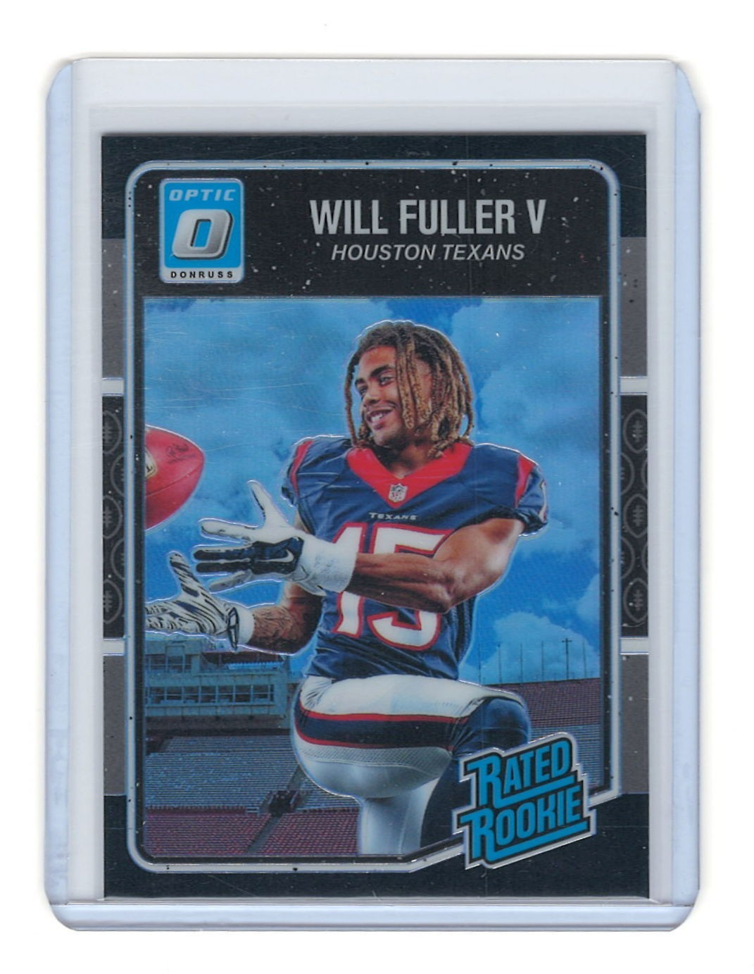 Will Fuller Panini Donruss Optic #200 Black