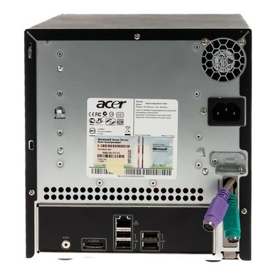 Acer ASPIRE easyStore H340 NAS 0GB Intel Atom 230 1.6GHz 2GB DDR2
