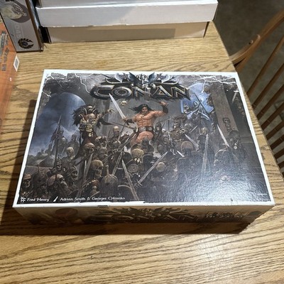 Conan Board Game by Monolith Unpunched Some box damage on corners