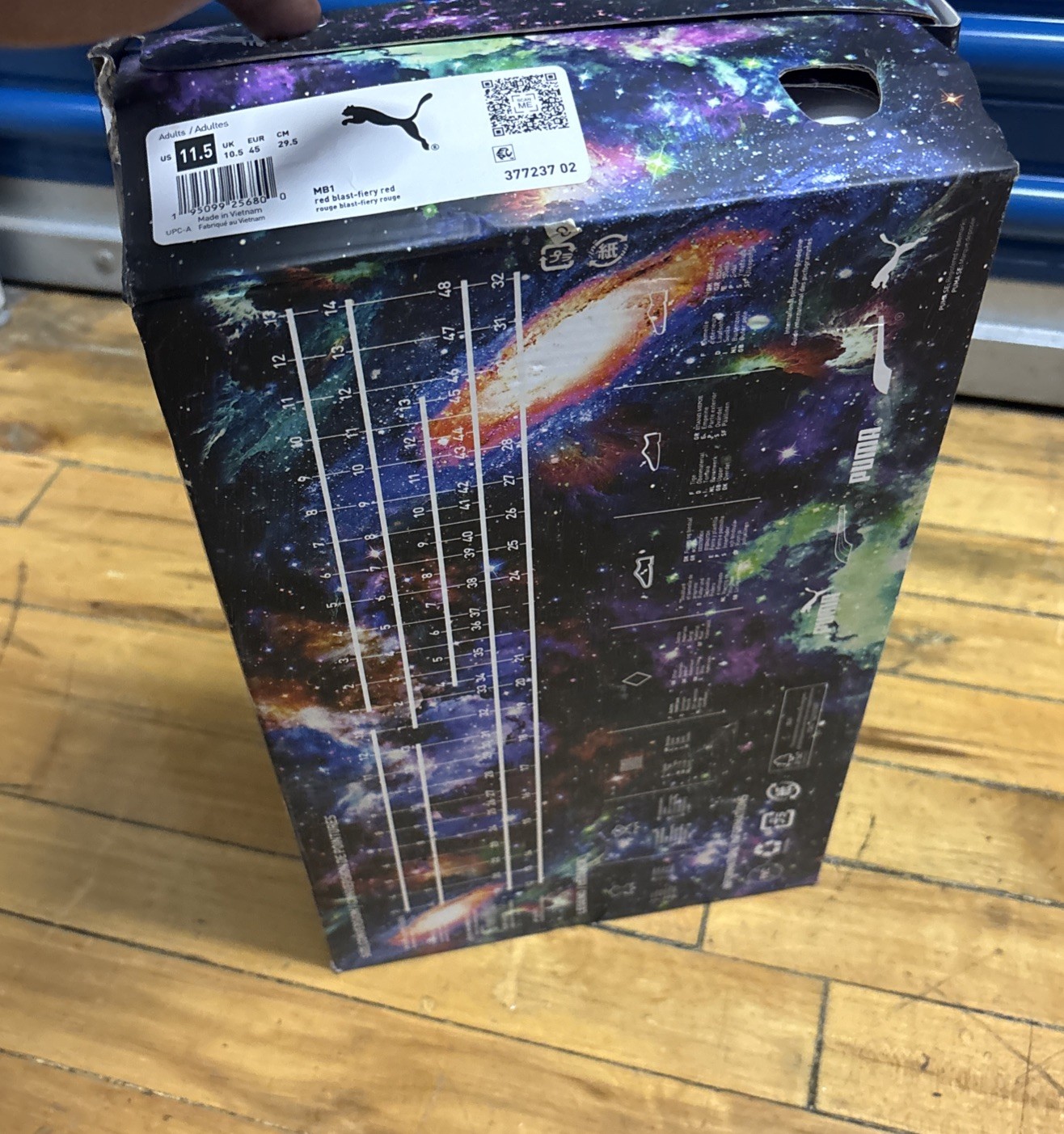 Size 10.5 - PUMA MB.01 Not From Here Red Blast New with Box thumbnail 4