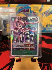 Perona OP14-033 SR One Piece Card Game English Azure Sea’s Seven Foil NM