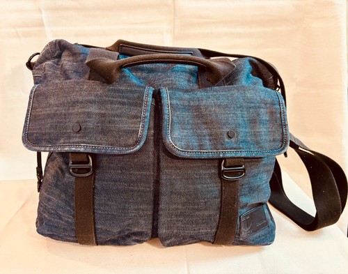 TUMI T-Tech 57522DN Essential Gear Blue Travel Messenger Duffel Shoulder Bag