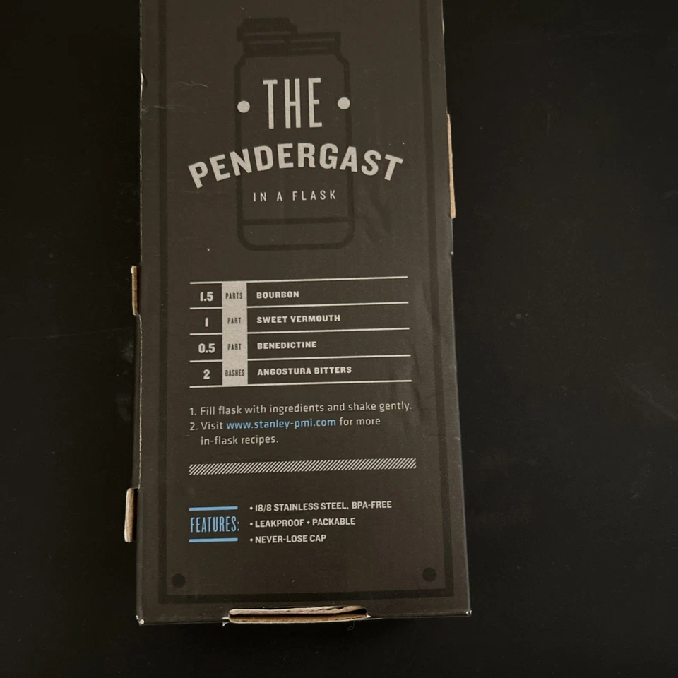 Frasco de pre-fiesta Stanley Adventure Series 8 oz 0,23 L acero inoxidable tostado Foto 2 de 2