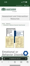 EMOTIONAL BEHAVIOR DISORDER INTERVENTION Comp...