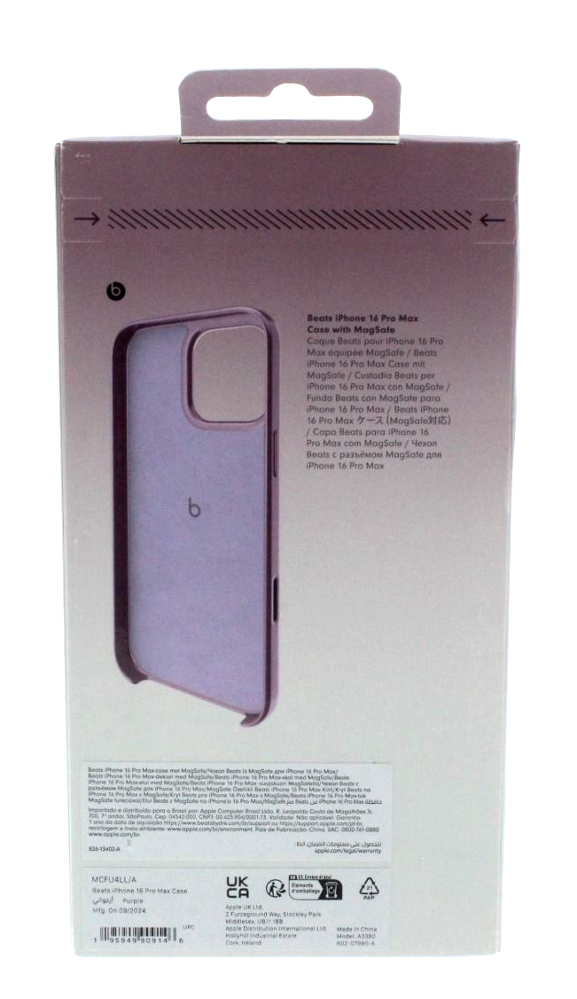 Beats Case for iPhone 16 Pro Max with MagSafe Purple MCFU4LL/A Authentic  NEW | eBay