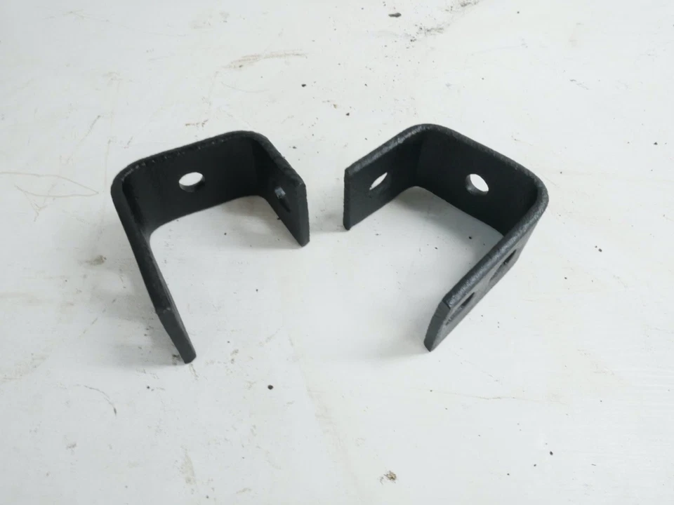 Soportes de parachoques de 3 piezas 74-79 FSJ Jeep J10 J20 Wagoneer Cherokee Foto 2 de 4