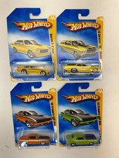 Hot Wheels 2009 New Models Muscle Lot - '70 Plymouth Cuda, Chevelle Wagon, Vega