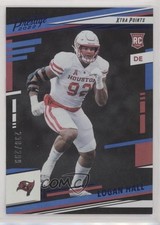 2022 Panini Prestige Rookies Xtra Points Premium Blue /299 Logan Hall #354 4d9