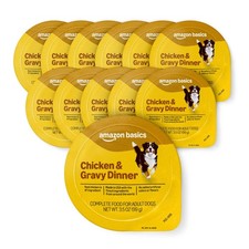 Amazon Basics Wet Dog Food, Chicken & Gravy Dinner, 2.63 Pound (Pack of 1) 8.43 per gallon