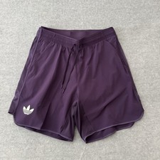 Adidas Ergo 7-Inch Tennis Shorts  Tights 2-in-1 Plum 7" JN0787 Men Size Large L