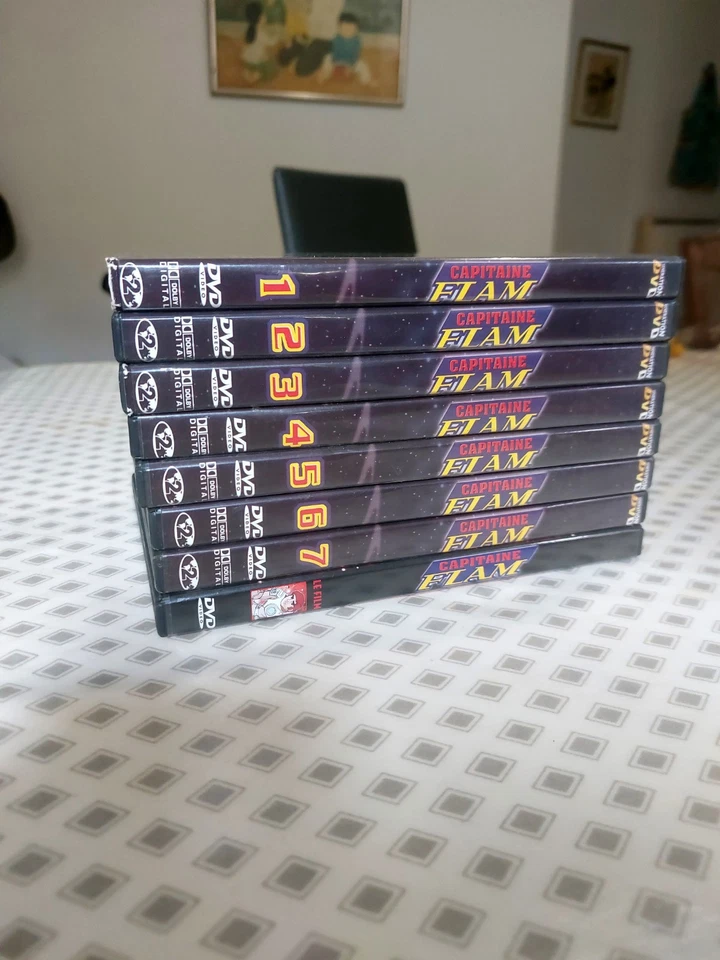 DVD Intégral de la série Capitaine Flam + film Capitaine Flam (2000) FR - Photo 2/4