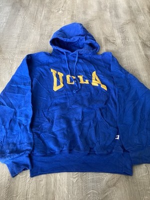 Russell Athletic UCLA University Hoodie Blue Size S Vintage 90s Streetwear Men