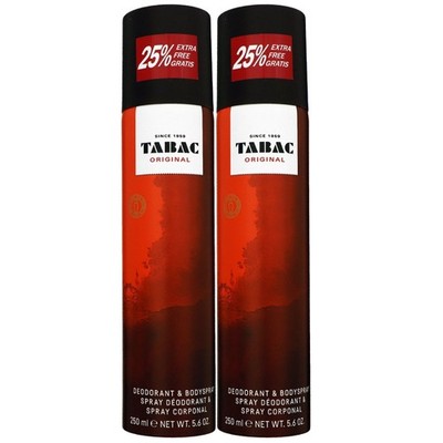 Tabac Original 2 x 250 ml Deo Deodorant Spray Set
