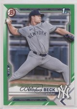 2021 Bowman Draft Green 23/99 Brendan Beck #BD-118 0eo6