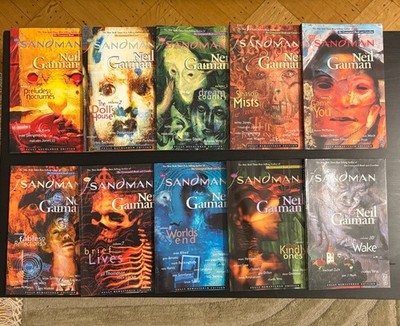 The Sandman, by Neil Gaiman: Volume 1-10. Fully Remastered Comic