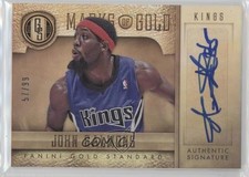 2012-13 Panini Gold Standard Marks of Gold 57/99 John Salmons #89 Auto 2y8