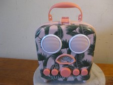 Sunnylife Beach Sounds Speaker Box w/ AM/FM, Bluetooth Connectivity - NEW