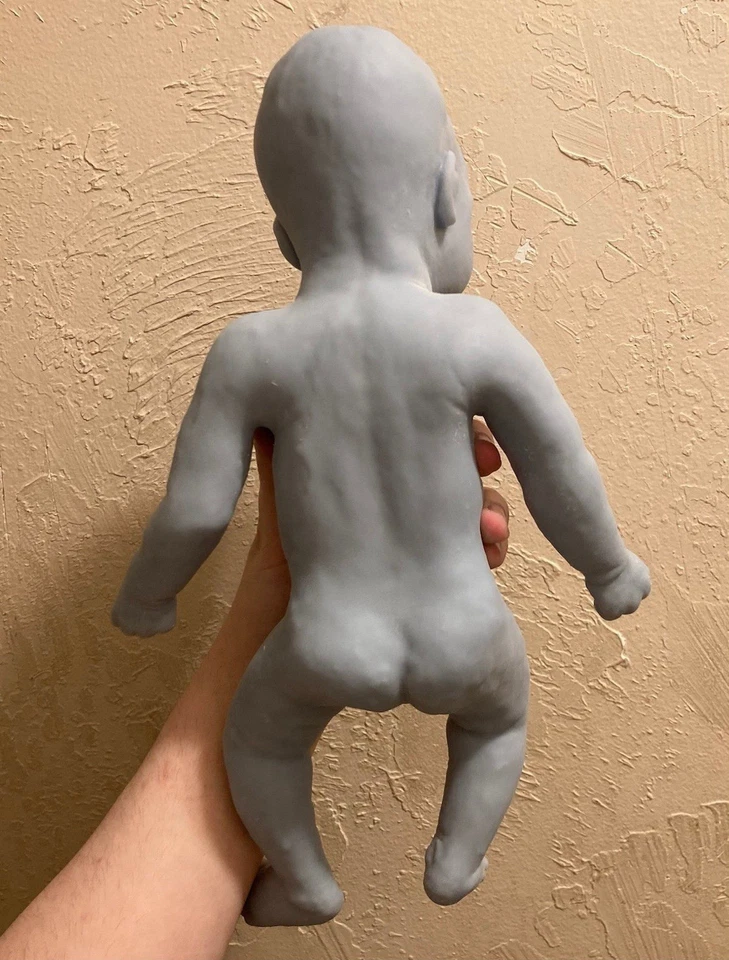 (RESERVED) Blue silicone baby Ryleigh by Tina Kewy/Lucy Aolani - Image 4 of 4