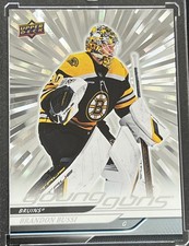 2024-25 UPPER DECK BRANDON BUSSI OUTBURST YOUNG GUNS #493 HURRICANES RC MINT