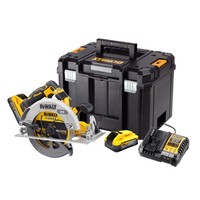 Dewalt Akku-HandkreissäGe 18V DCS573H2T, 2X 5,0 Ah Powerstack Und LadegeräT