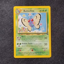 Nintendo Pokemon TCG Butterfree Southern Islands 9/18 Promo Reg Eng 2001 HP80