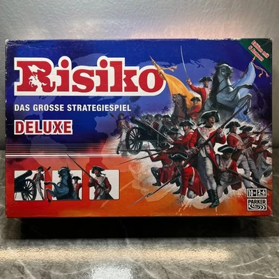 Risiko Deluxe Brettspiel Parker 2007 das Große Strategiespiele 99% Unvollständig - Bild 1 von 4