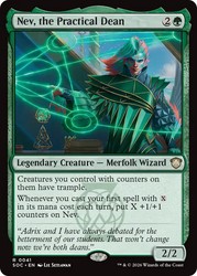 Nev, the Practical Dean #41 Commander: Secrets of Strixhaven