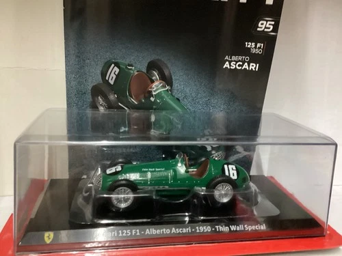 FERRARI 125 F1 Alberto Ascari 1950 Thin Wall Special 1/24 Die Cast
