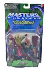 KING HISS HSSSS 200X MASTERS OF THE UNIVERSE VS SNAKEMEN MOTU MATTEL 2003