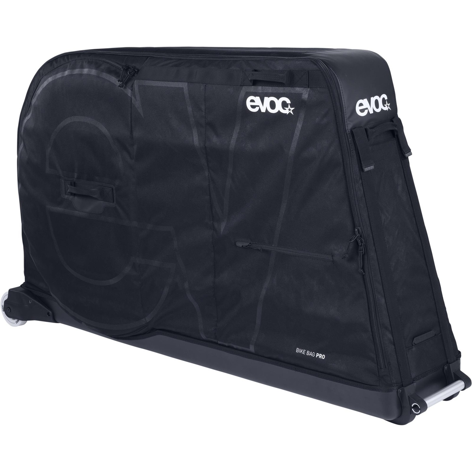 EVOC Bike Bag Pro (Black) - Premium Secure Travel Case (Road / Gravel / MTB)