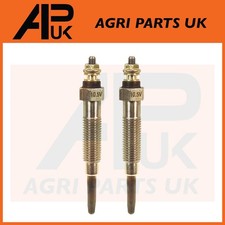 2x Diesel Heater Glow Plug 10.5V 2 Cylinder for Iseki TX1300 TX1500 Tractor