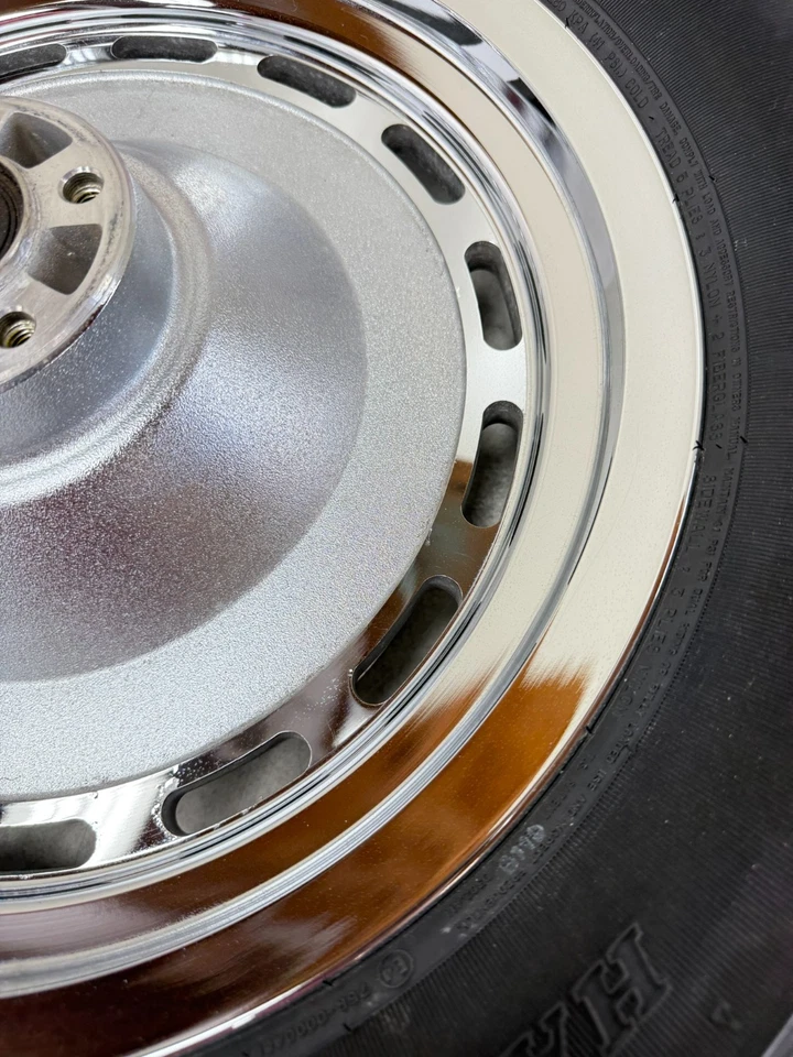 Harley-Davidson Sportster 2003 16" llanta trasera rotor de freno ranurado sólido 16x3 Foto 3 de 4