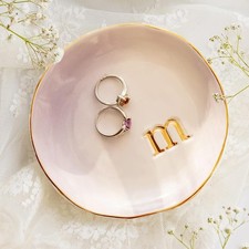 - Ceramic Jewelry Tray, Decorative Trinket Dish for Rings Earrings Necklaces ...